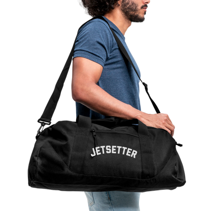 Jetsetter Recycled Duffel Bag - black