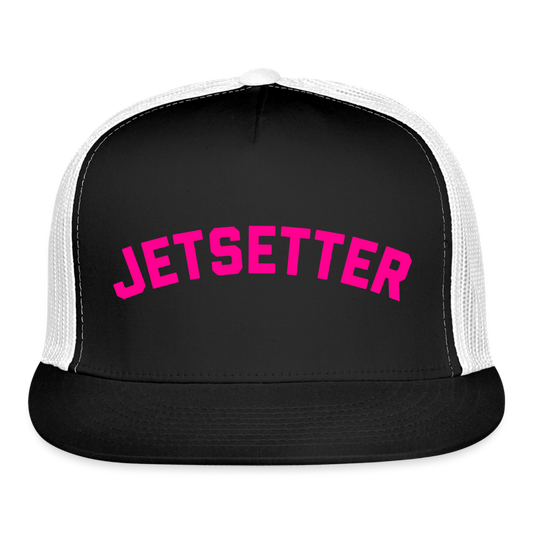 Jetsetter Trucker Hat - black/white