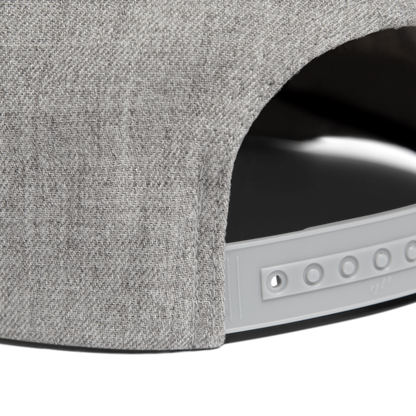 Self Love Snapback Baseball Cap - heather gray