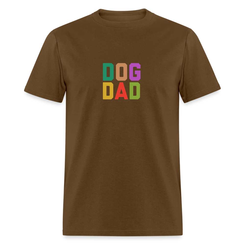 Dog Dad Unisex Classic T-Shirt - brown