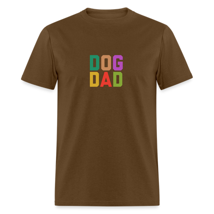 Dog Dad Unisex Classic T-Shirt - brown