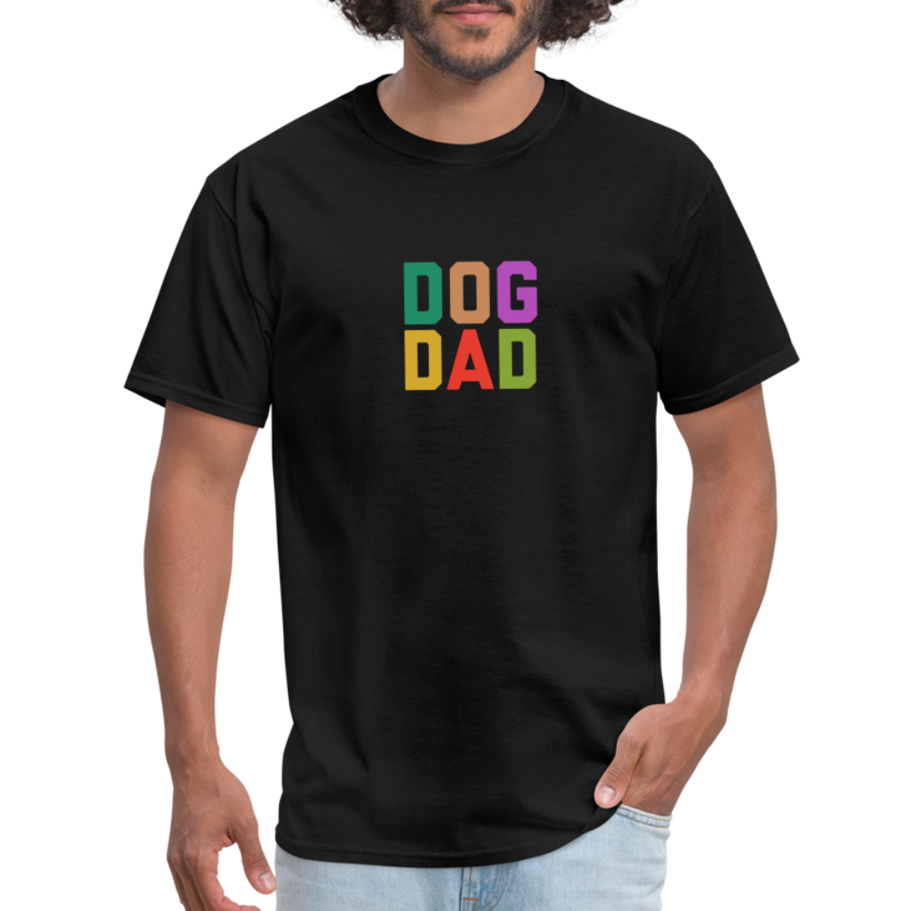 Dog Dad Unisex Classic T-Shirt - black