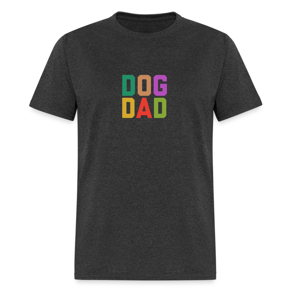 Dog Dad Unisex Classic T-Shirt - heather black