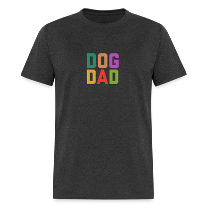 Dog Dad Unisex Classic T-Shirt - heather black