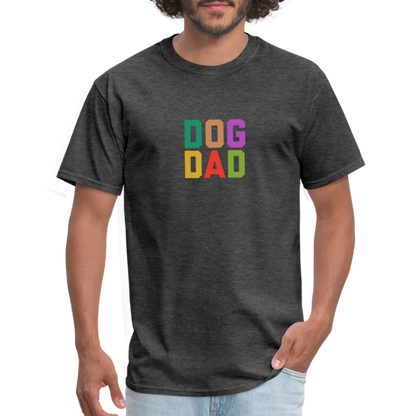 Dog Dad Unisex Classic T-Shirt - heather black