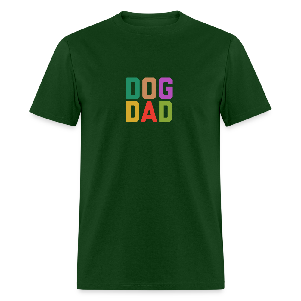 Dog Dad Unisex Classic T-Shirt - forest green