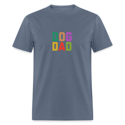 Dog Dad Unisex Classic T-Shirt - denim