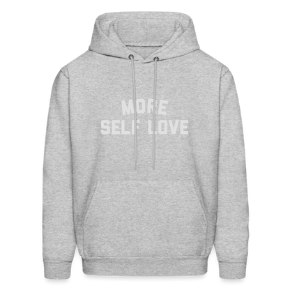 More Self Love Men's Hoodie - heather gray