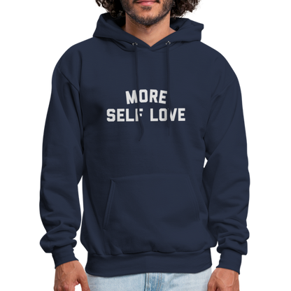 More Self Love Men's Hoodie - navy
