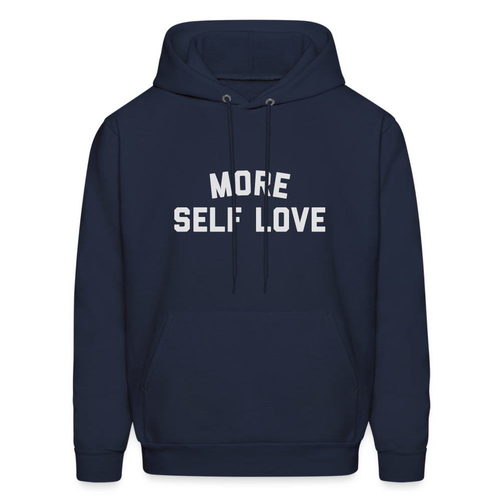 More Self Love Men's Hoodie - navy