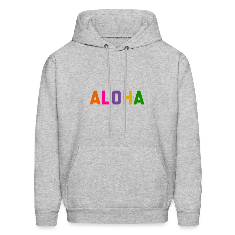 Aloha Men's Hoodie - heather gray