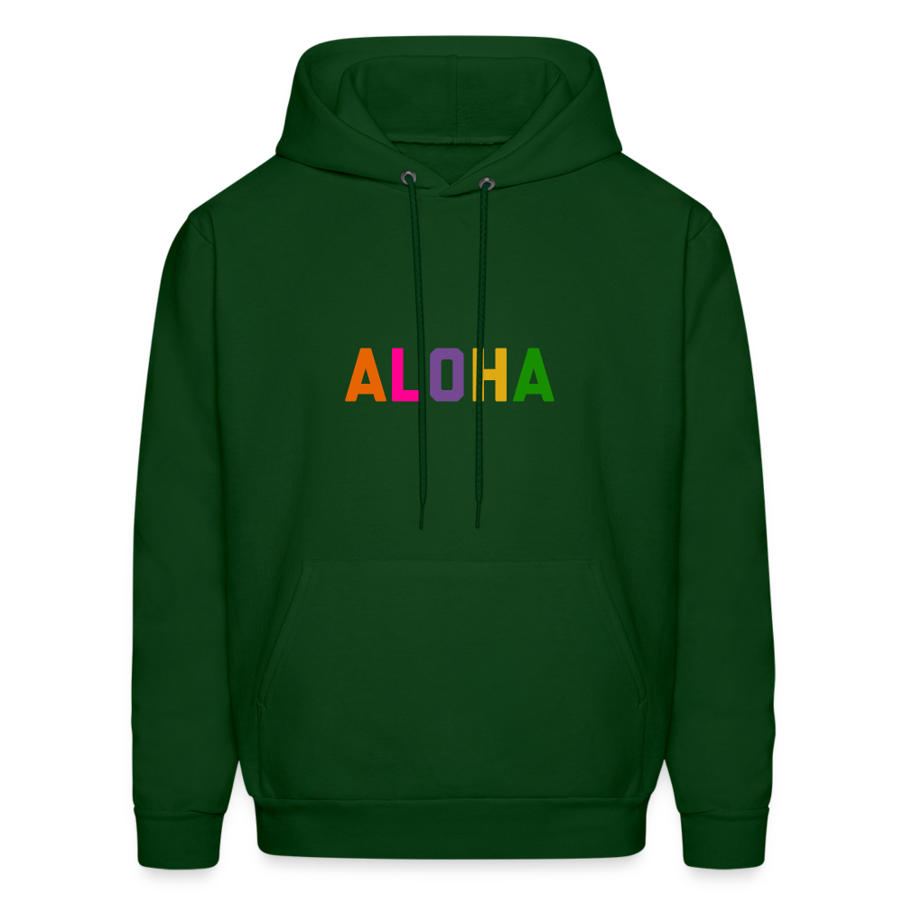 Aloha Men's Hoodie - forest green