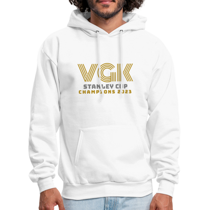 VGK All the Way Men's Hoodie - white