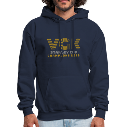 VGK All the Way Men's Hoodie - navy