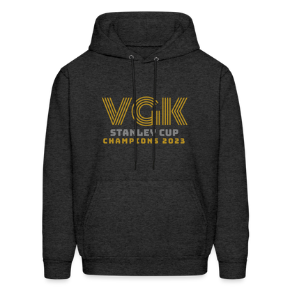 VGK All the Way Men's Hoodie - charcoal grey