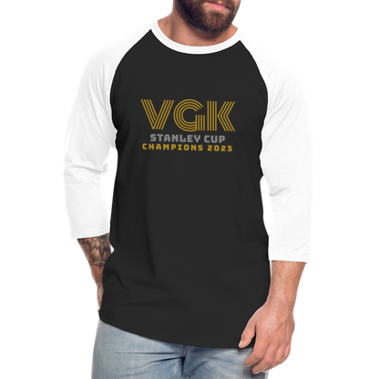 VGK All the Way Baseball T-Shirt - black/white