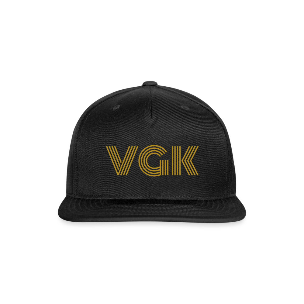 VGK Snapback Baseball Cap - black