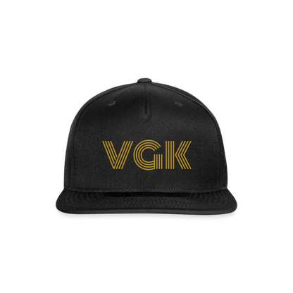 VGK Snapback Baseball Cap - black