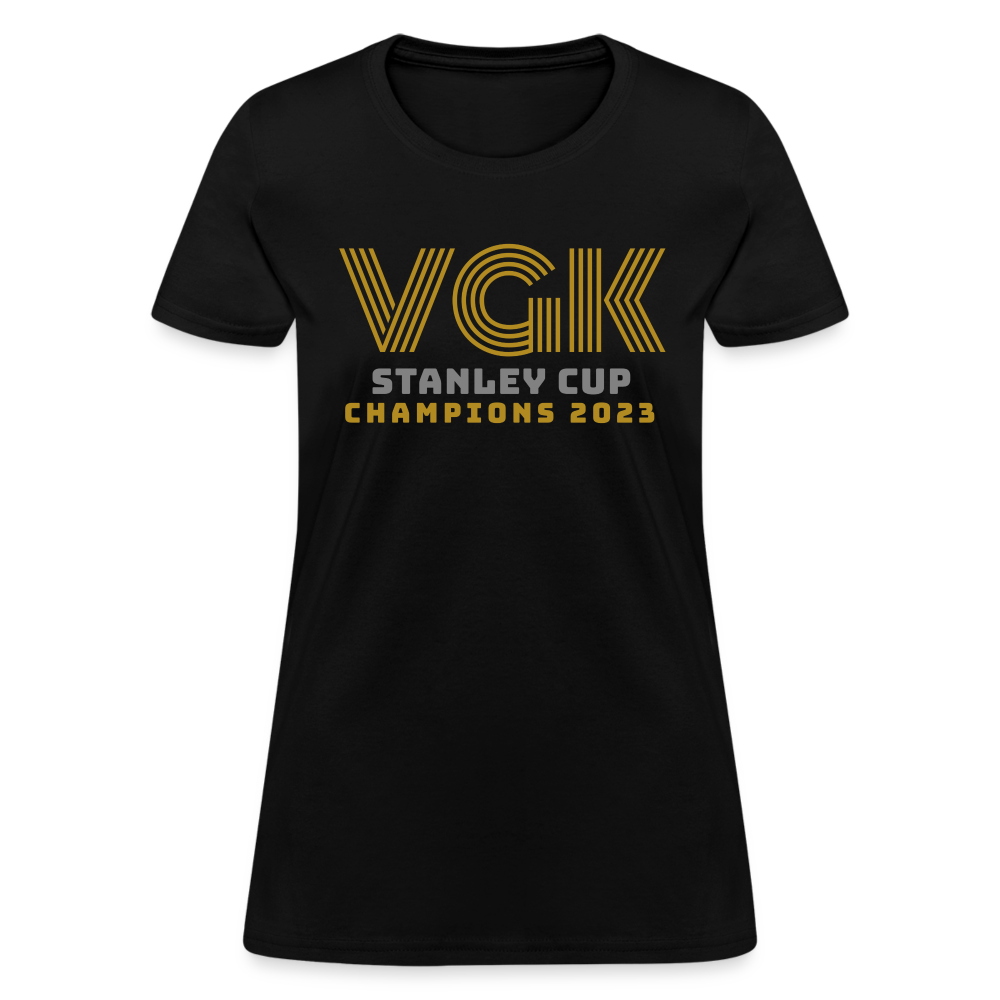VGK Stanley Cup Champions 2023 Women's T-Shirt - black