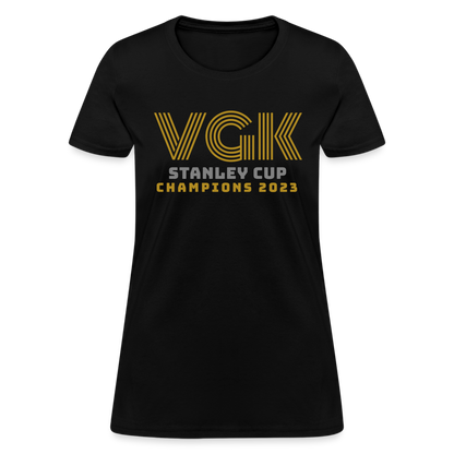 VGK Stanley Cup Champions 2023 Women's T-Shirt - black
