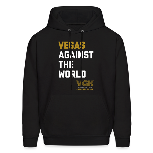 Vegas Against The World VGK Stanley Cup Champs 2023 Men's Hoodie - black