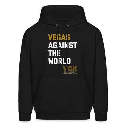 Vegas Against The World VGK Stanley Cup Champs 2023 Men's Hoodie - black