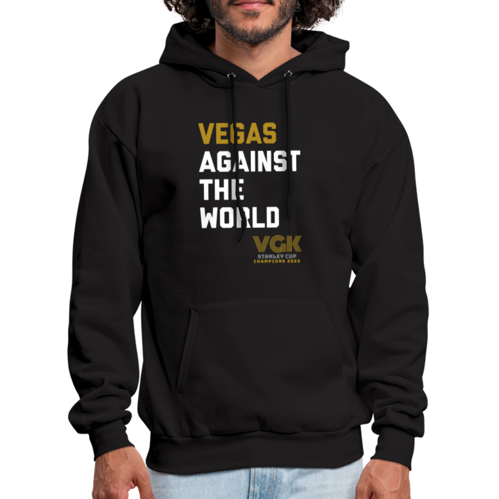 Vegas Against The World VGK Stanley Cup Champs 2023 Men's Hoodie - black