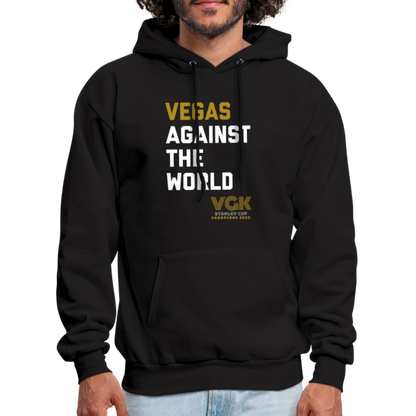 Vegas Against The World VGK Stanley Cup Champs 2023 Men's Hoodie - black