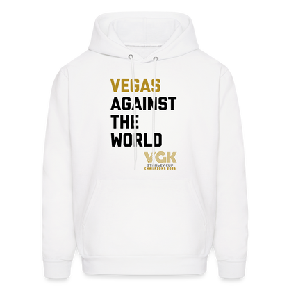 Vegas Against The World VGK Stanley Cup Champs 2023 Men's Hoodie - white