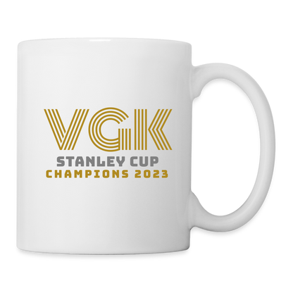 Vegas Against The World VGK Stanley Cup Champs 2023 Coffee/Tea Mug - white