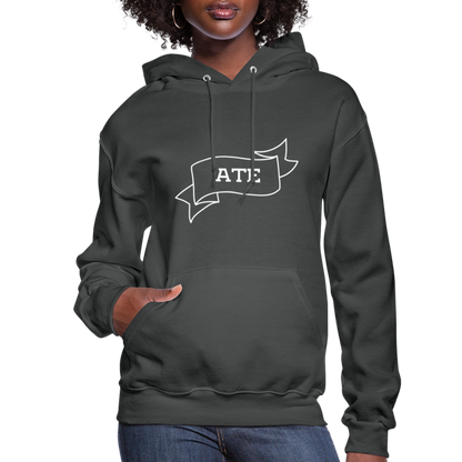 Ate Women's Hoodie - asphalt