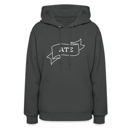 Ate Women's Hoodie - asphalt