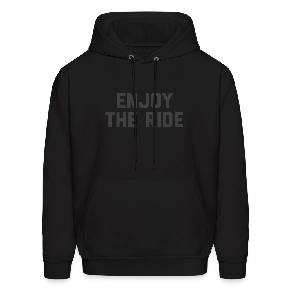 Enjoy the Ride Men's Hoodie - black