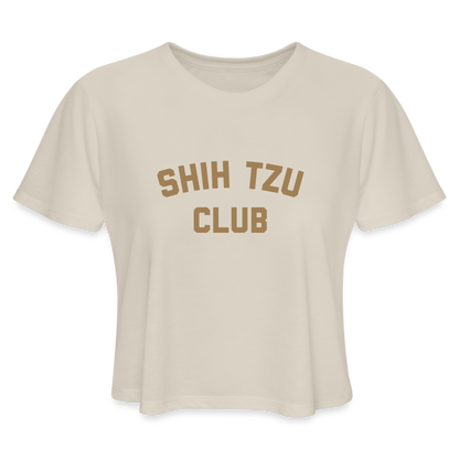 Women's Cropped T-Shirt - dust