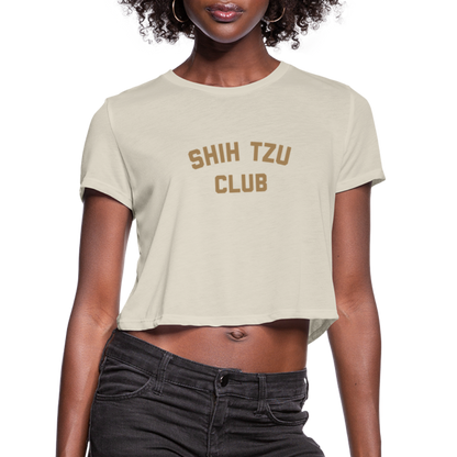 Women's Cropped T-Shirt - dust