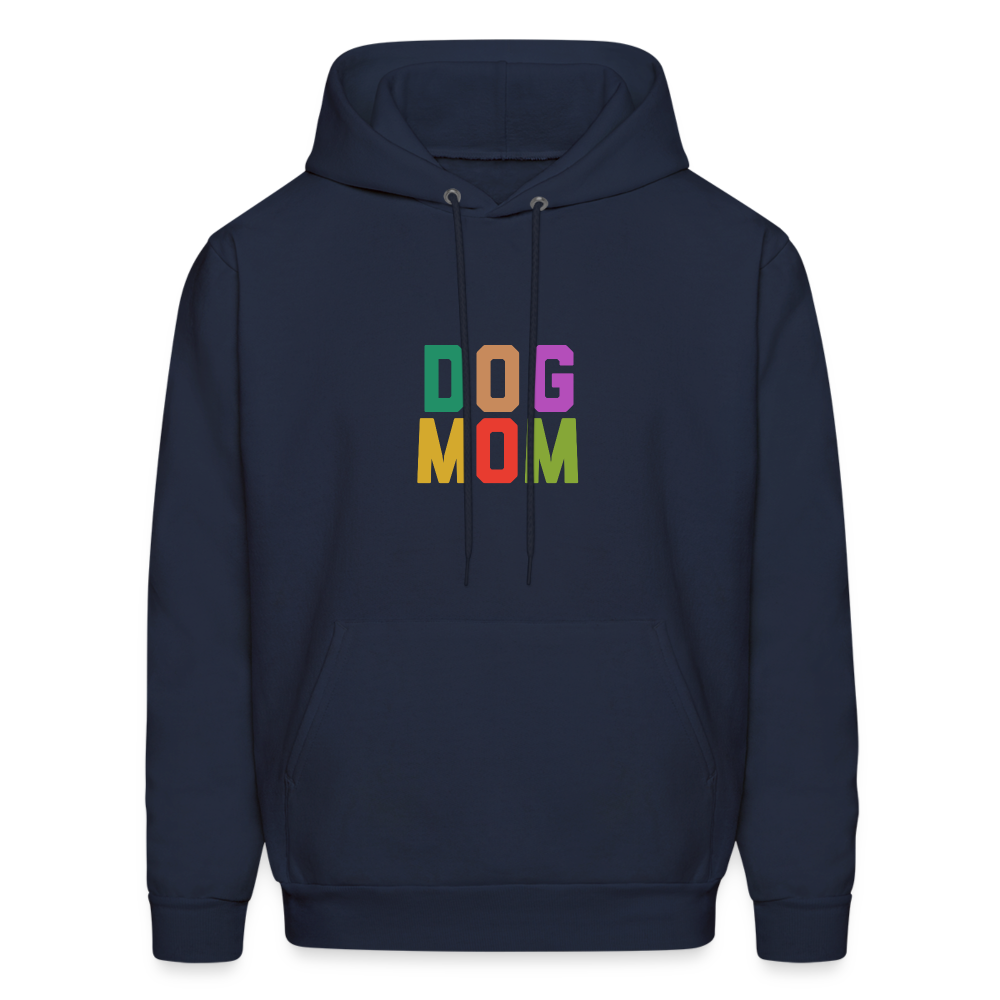 Dog Mom Men's Hoodie - navy