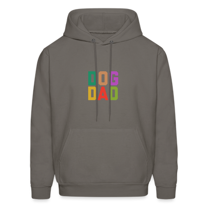 Dog Dad Men's Hoodie - asphalt gray