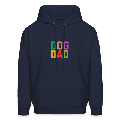 Dog Dad Men's Hoodie - navy
