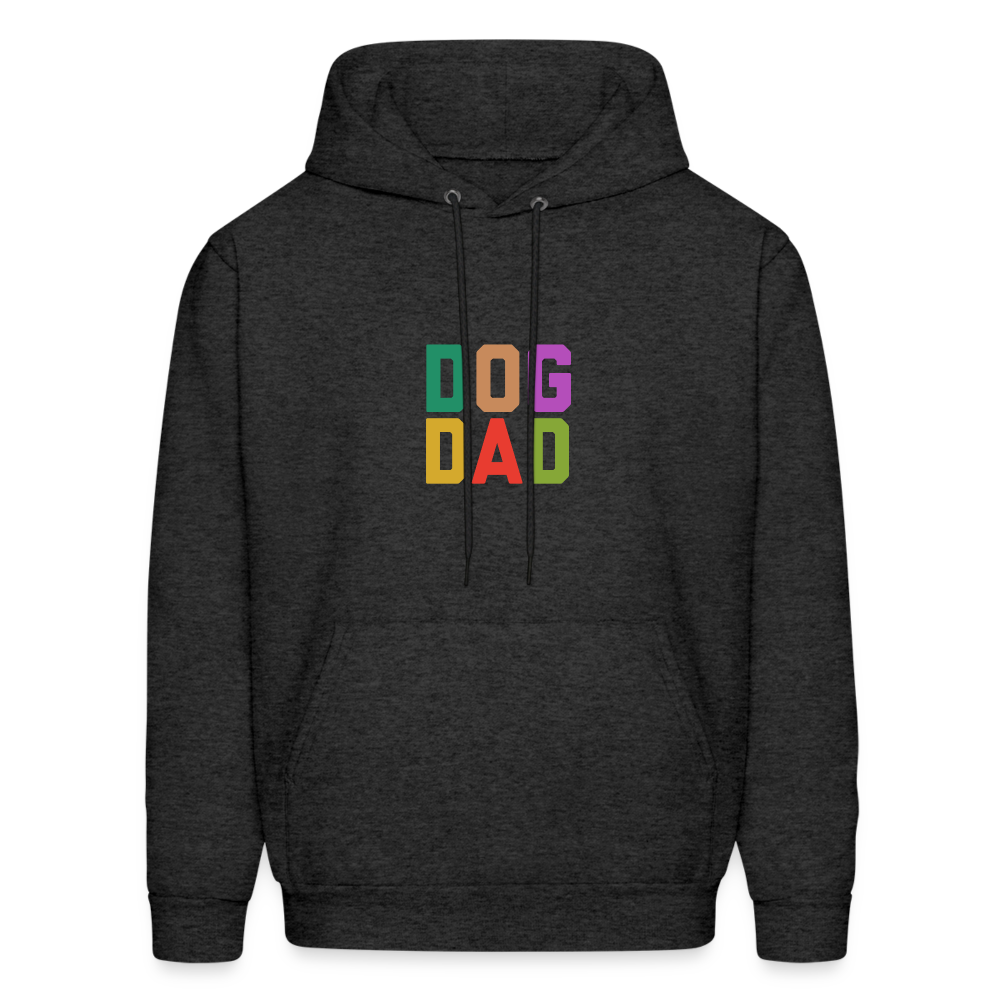 Dog Dad Men's Hoodie - charcoal grey