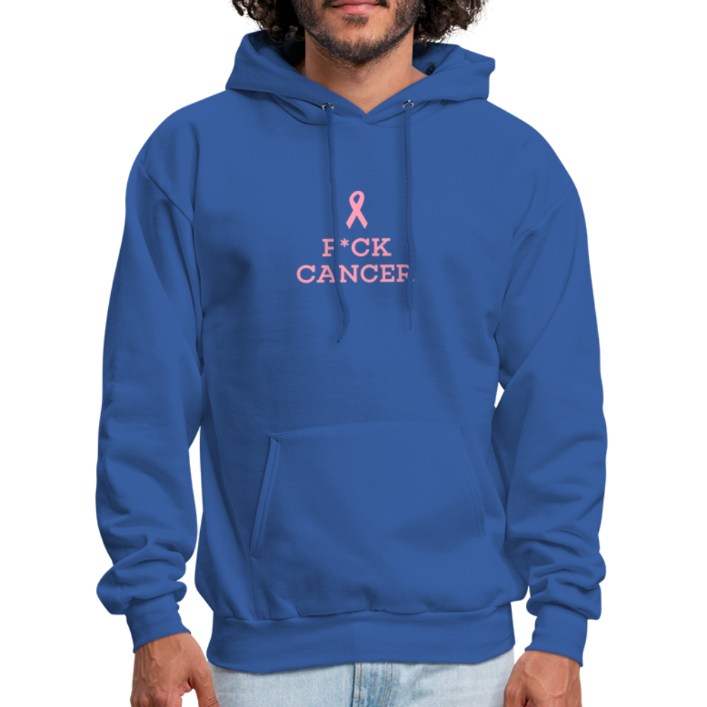 F*CK CANCER Men's Hoodie - royal blue