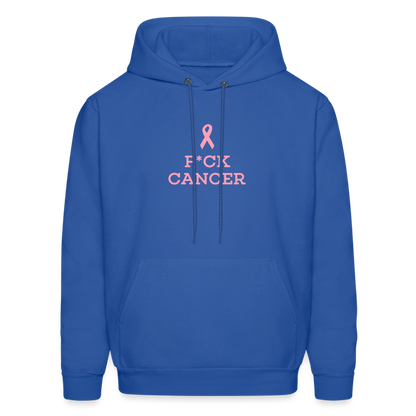 F*CK CANCER Men's Hoodie - royal blue