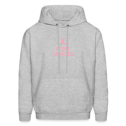 F*CK CANCER Men's Hoodie - heather gray