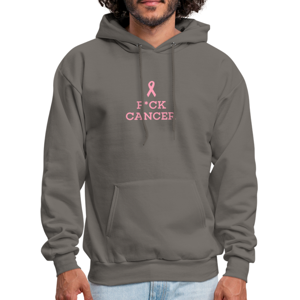 F*CK CANCER Men's Hoodie - asphalt gray