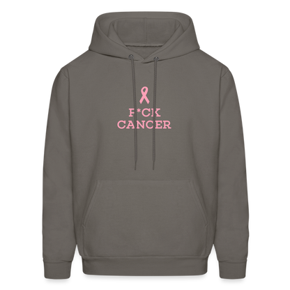 F*CK CANCER Men's Hoodie - asphalt gray