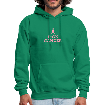 F*CK CANCER Men's Hoodie - kelly green