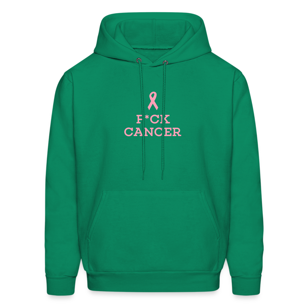 F*CK CANCER Men's Hoodie - kelly green