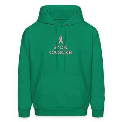 F*CK CANCER Men's Hoodie - kelly green