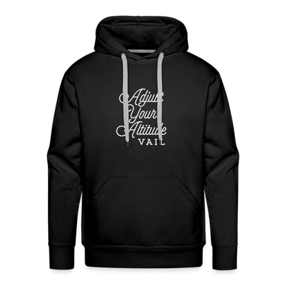 Adjust Your Altitude Men’s Premium Hoodie - black