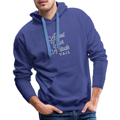 Adjust Your Altitude Men’s Premium Hoodie - royal blue