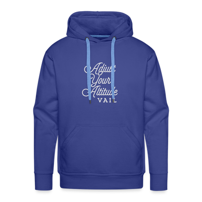 Adjust Your Altitude Men’s Premium Hoodie - royal blue